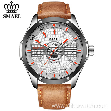 SMAEL Men's Fashion Sport Watches Men Quartz Watch